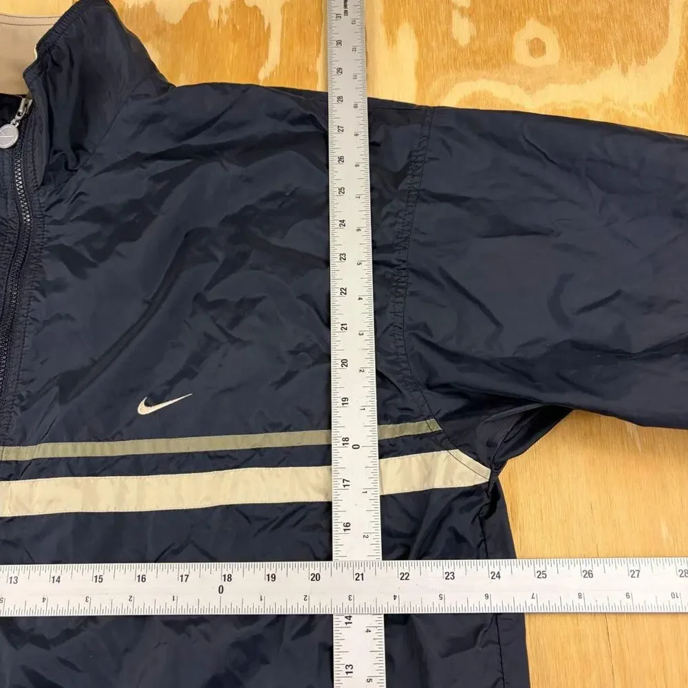 Vintage Y2K Nike Track Jacket – Navy Blue – Men’s L